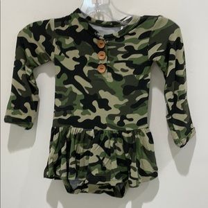 Posh peanut twirl bodysuit cadet 0-3months